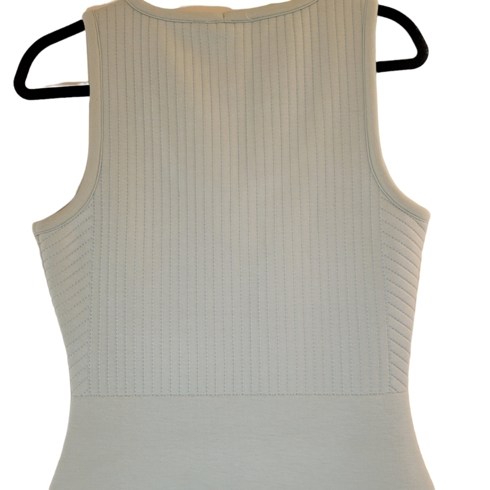 Kate Spade Saturday Quilted Sponge Bodycon Tank Dress in Mint Green•S - Picture 6 of 14
